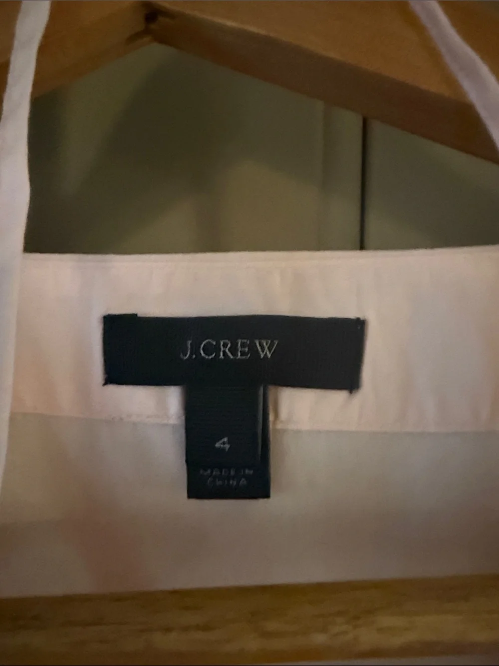 J. Crew Pale Pink Wrap-Front Blouse with Flutter Sleeves